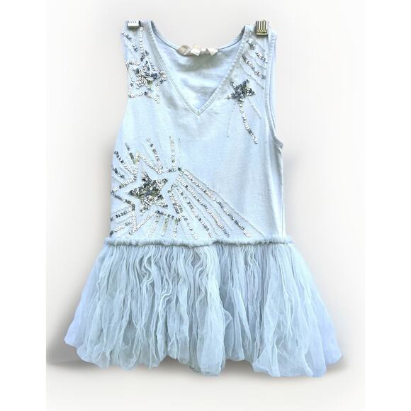 Tutu De Monde Mint Embellished Tulle Dress 2-3 Toddler Stardance - Picture 1 of 14
